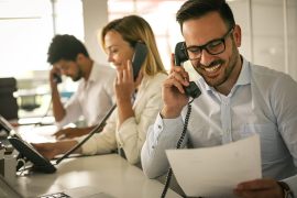 Gewinnbenachrichtigung per Telefon